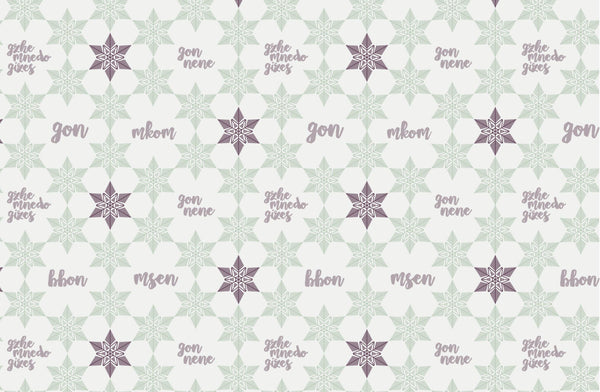 Potawatomi Holiday Wrapping Paper