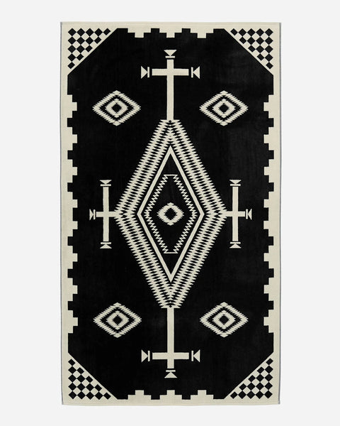 Pendleton Los Ojos Black Spa Towel