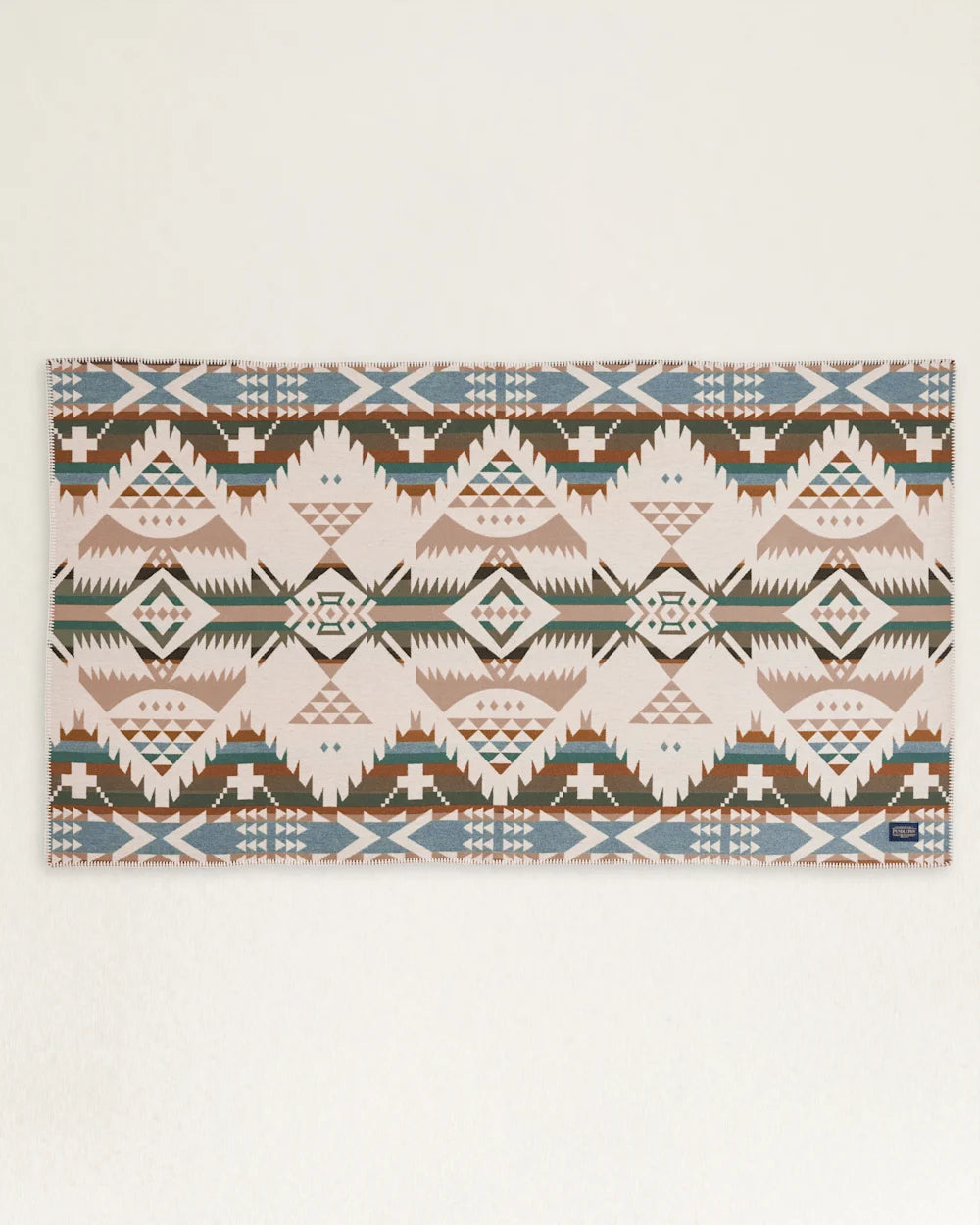 Pendleton Jacquard Saddle Blanket - Nehalem Natural