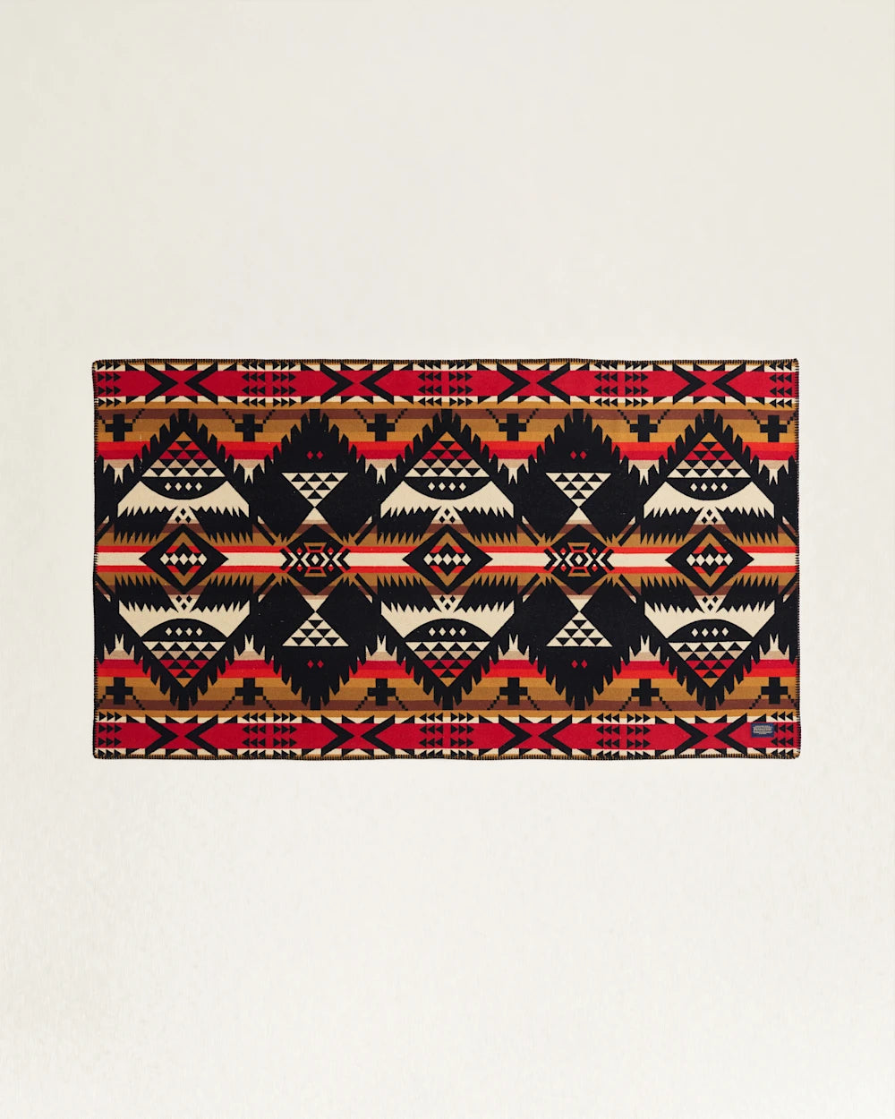 Pendleton Jacquard Saddle Blanket - Nehalem Black