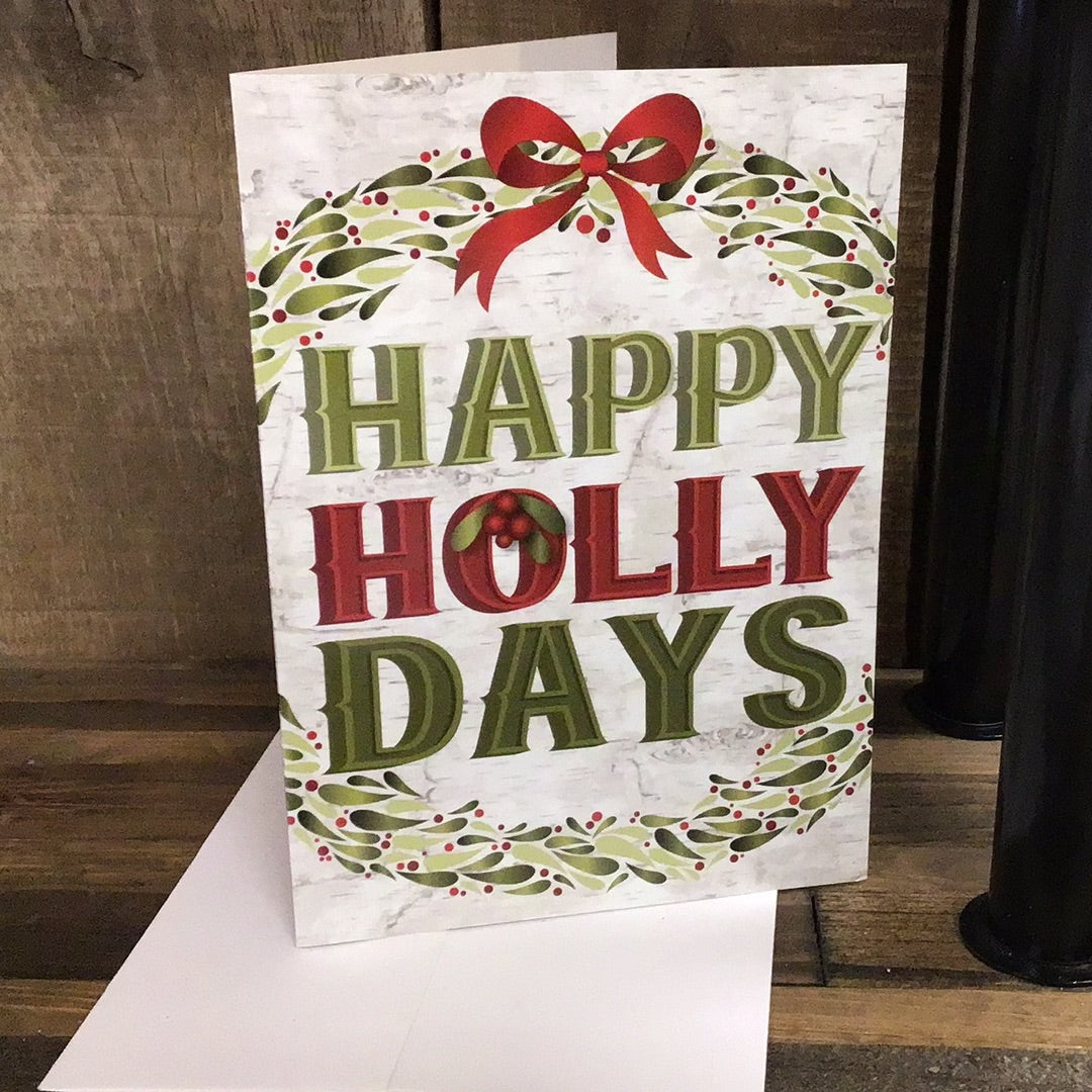 Happy Holidays Christmas Card