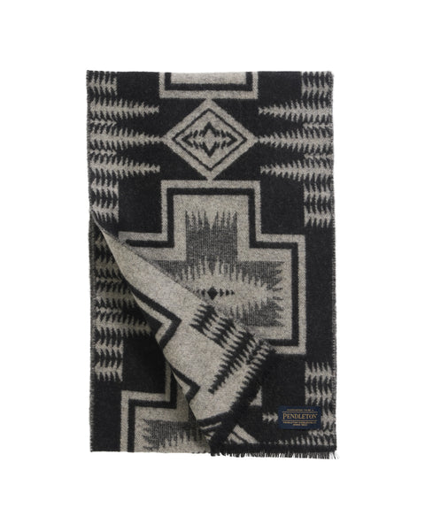 Pendleton Jacquard Scarf - Harding Black / Tan