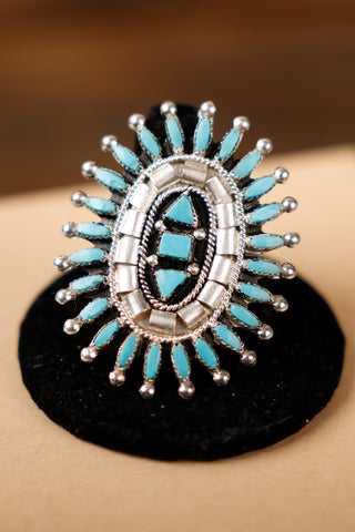 Zuni Turquoise Ring