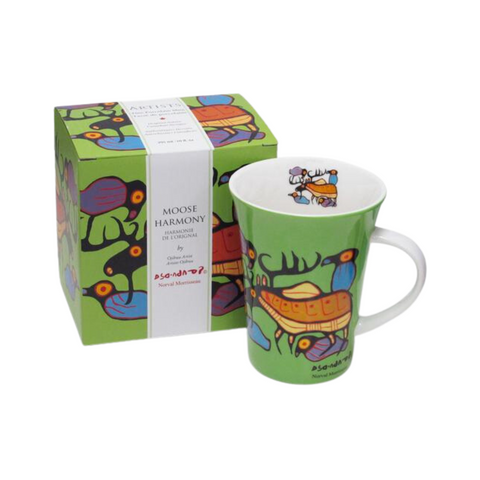 Norval Morrisseau Mug-Moose Harmony