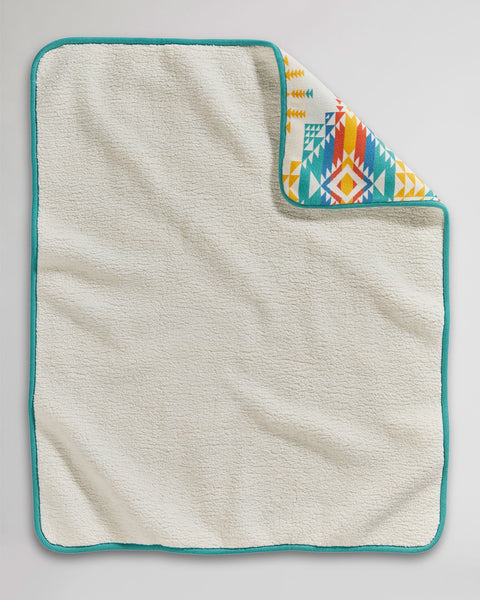 Pendleton Knit Sherpa Baby Blanket