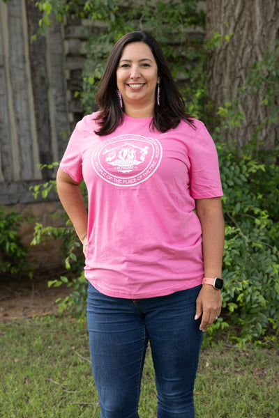 CPN Seal Shirt-Charity Pink