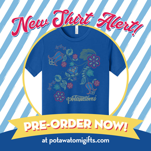 True Royal Blue Floral T - Shirt