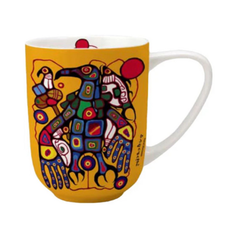 Norval Morrisseau Mug-Man Changes into Thunderbird