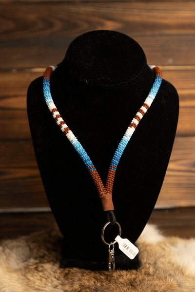 Long Fully Beaded Lanyards
