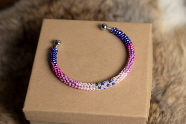 Wrapped Stitched Bracelets