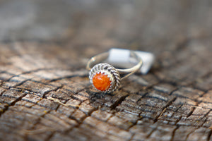 Sterling Silver Rings with Small Stones