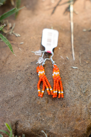 Small Dangle Beaded Earrings