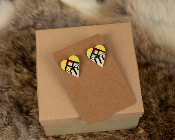 Painted Wood Studs
