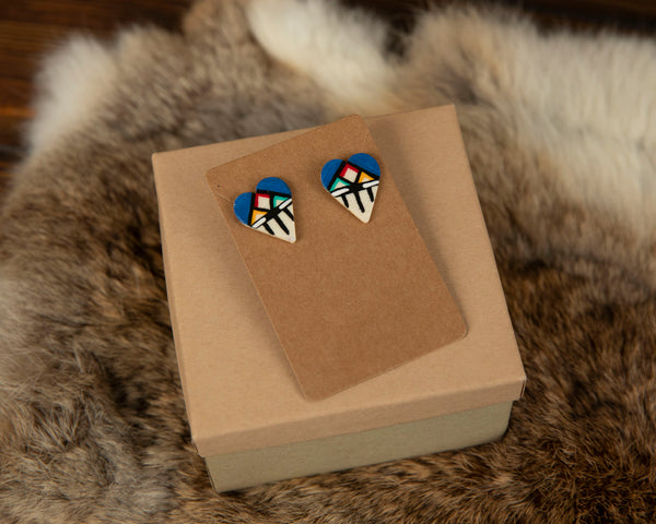 Painted Wood Studs
