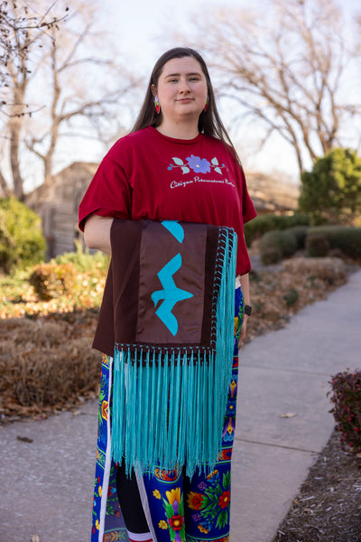 Shawls with Applique