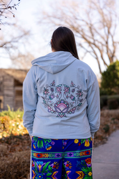 Floral Zip Up Jackets