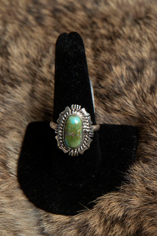 Turquoise and Sterling Silver Ring