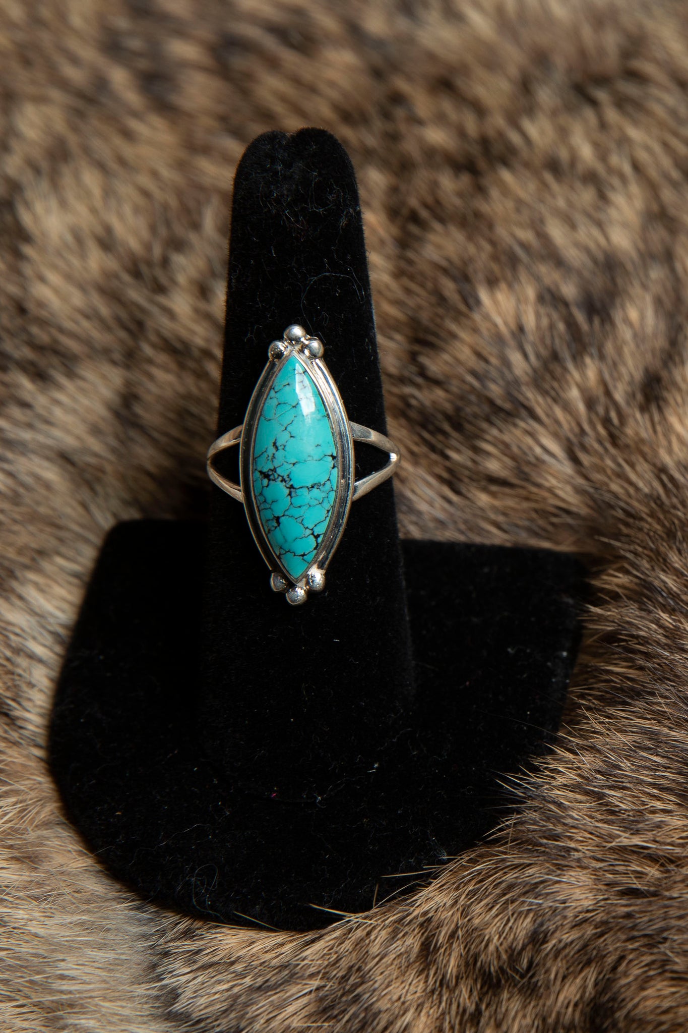 Turquoise Marquise Ring