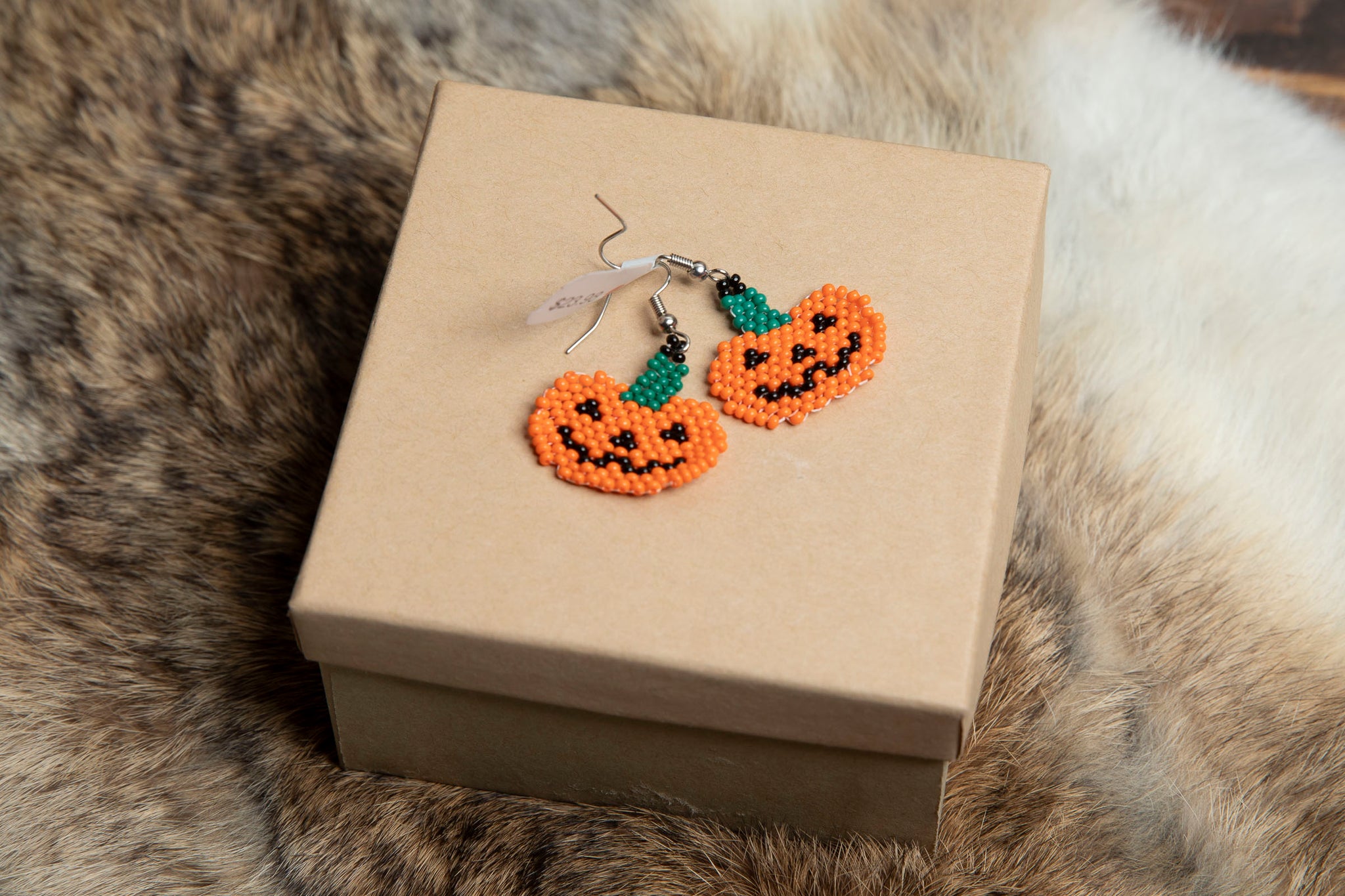 Pumpkin Earrings