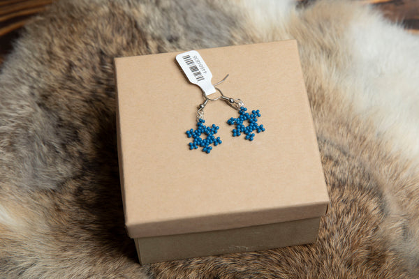 Snowflake Dangle Earrings