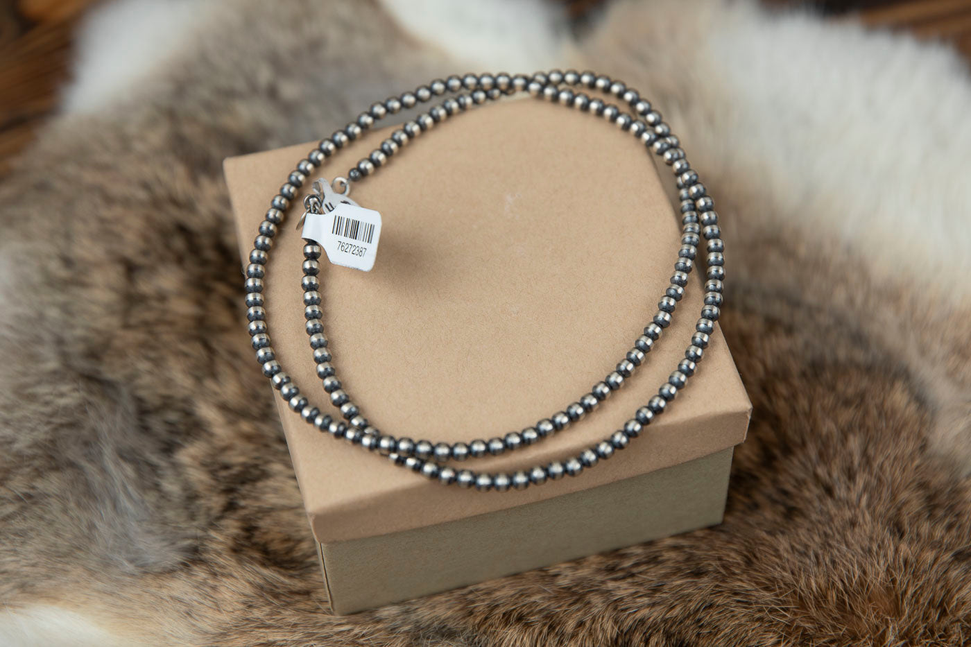 Navajo Pearl Necklace 24"