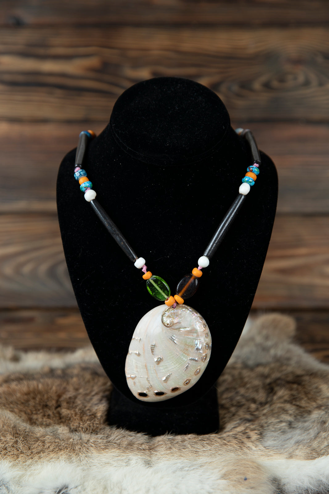 Southeast Asia Abalone Shell Necklace