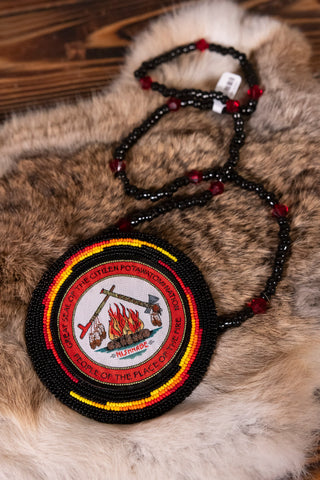 CPN Seal Beaded Medallion