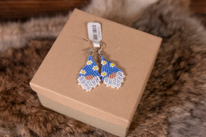 Beaded Gnome Earrings