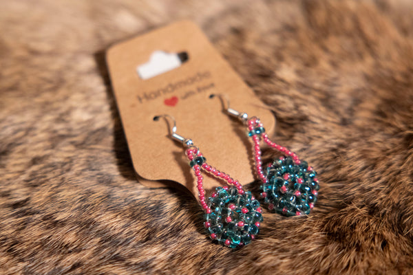 Flower Drop Earrings