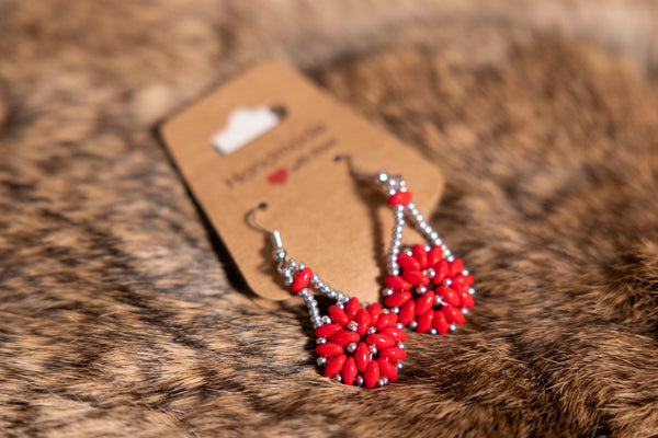 Flower Drop Earrings