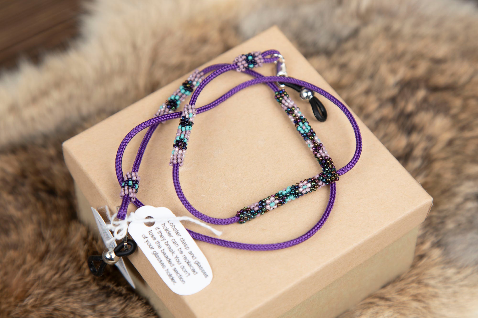 Beaded Eye Glass Holders