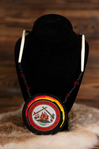 CPN Seal Beaded Medallion