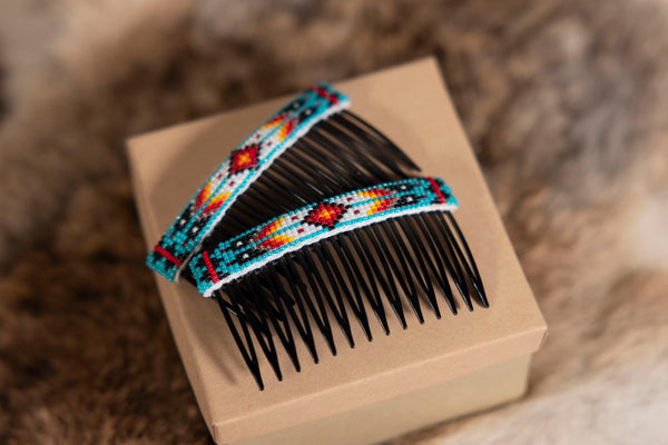 Beaded Hair Combs