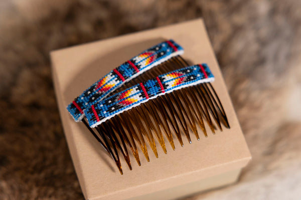 Beaded Hair Combs