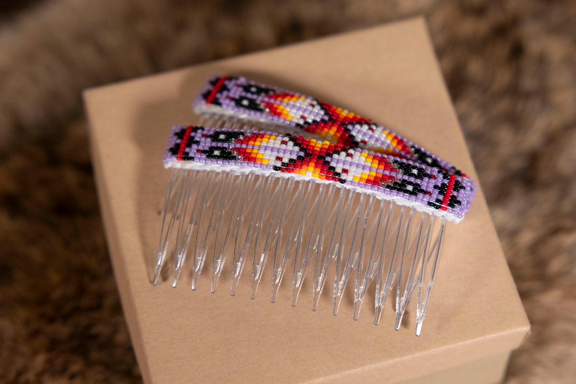 Beaded Hair Combs