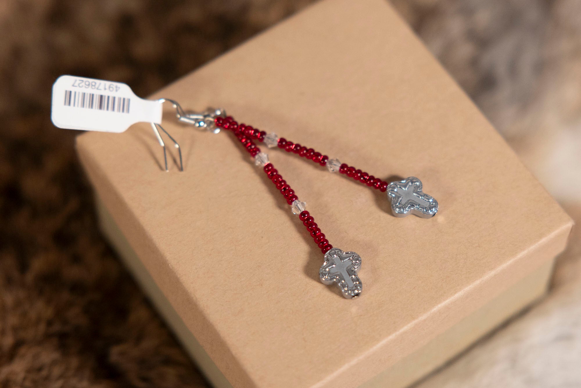 Assorted Red Dangle Earrings