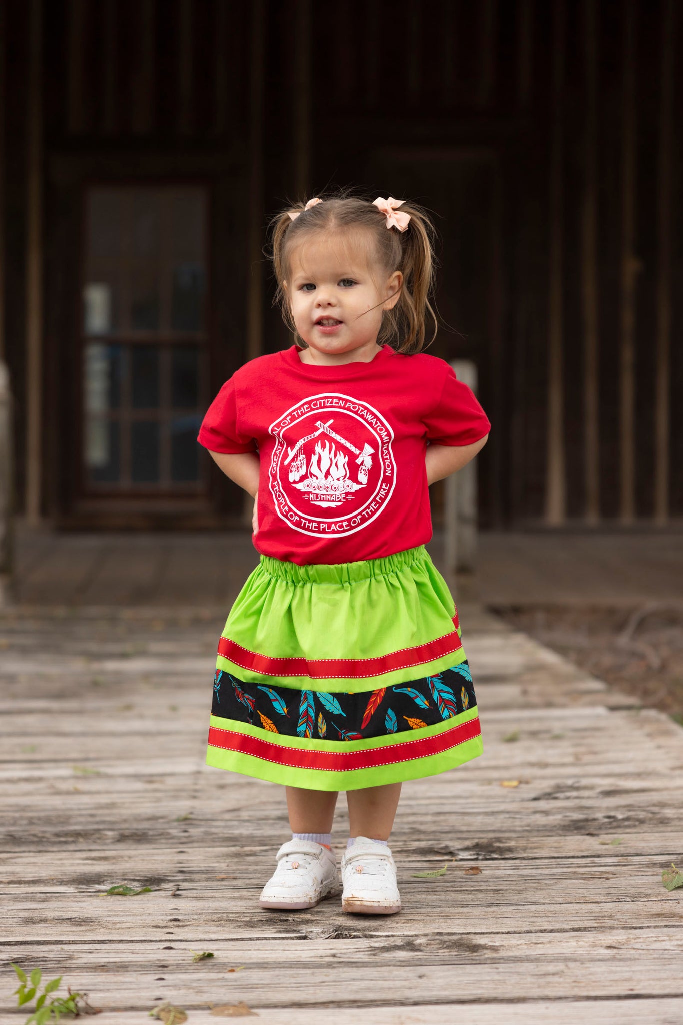 Toddler Ribbon Skirt