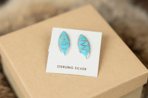 Medium Size Turquoise Inlay Studs