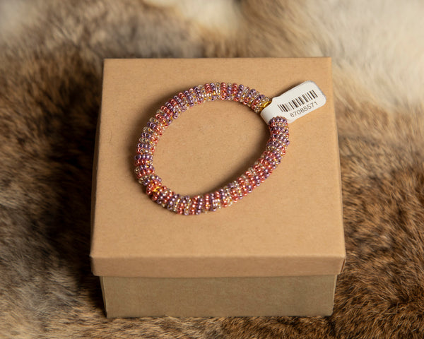 Beaded Hoops and Hair Accessory Set