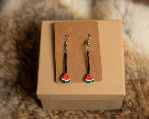 Single Beaded Earrings