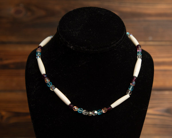 Beaded with Hairpipe Single Stand Necklaces