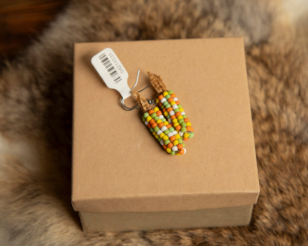 Beaded Corn Earrings