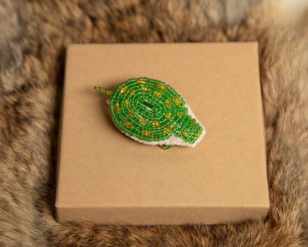 Beaded Turtle Pins