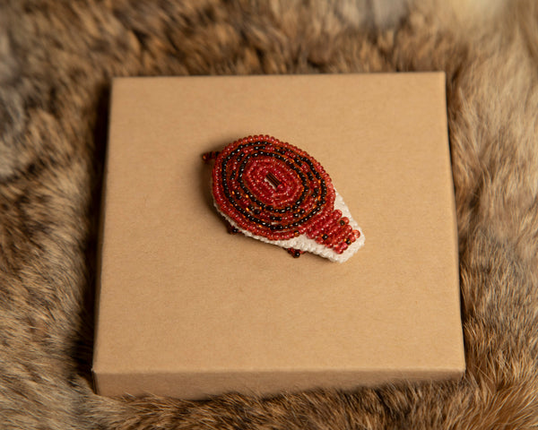 Beaded Turtle Pins