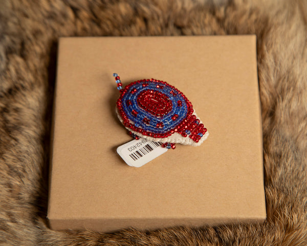 Beaded Turtle Pins