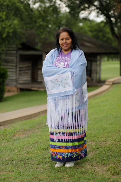 New Shawls with Applique