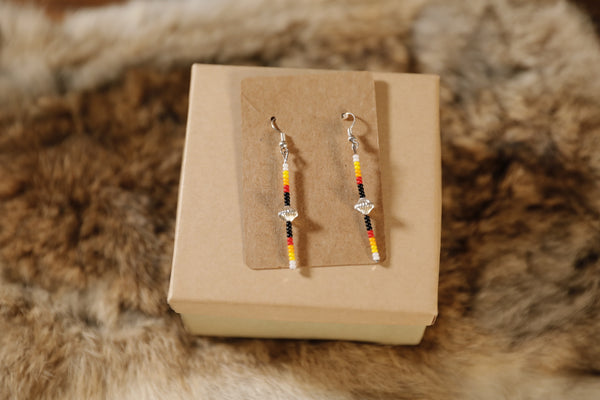 Single Beaded Earrings