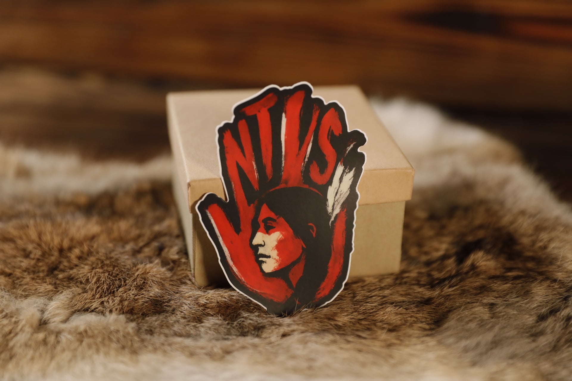 Hand Print Sticker – Potawatomi Gift Shop