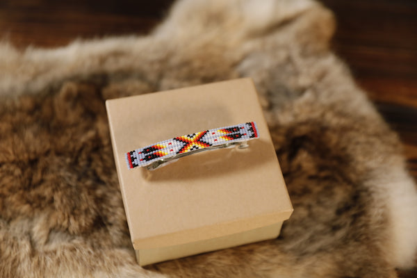 Single Beaded Barrette's
