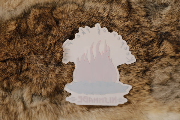 Keeper of the Fire Window Decal